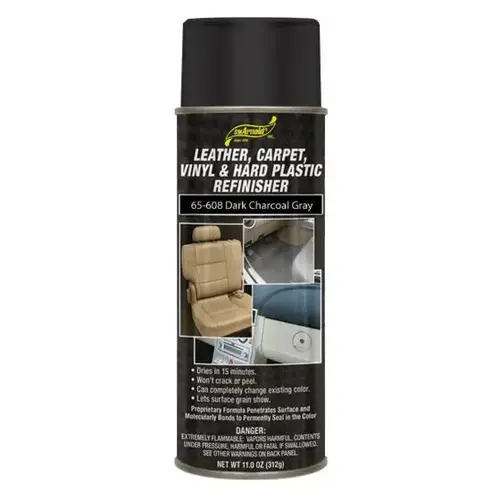 AERO REFIN DK CHARC GRAY Leather,Vinyl,Carpet Refinisher AERO REFIN DK CHARC GRAY Leather,Vinyl,Carpet Refinisher