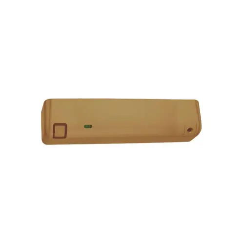 Maglock, 600lb Holding Force, Magnetic Bond Sensor, Door Position Switch, 12/24VDC, Satin Brass Maglock, 600lb Holding Force, Magnetic Bond Sensor, Door Position Switch, 12/24VDC, Satin Brass