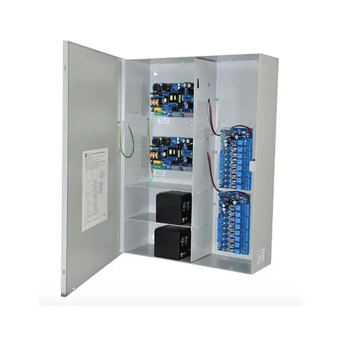 Access Power Controller, 120VAC 60Hz at 7A Input, Two eFlow102NB, 16 Fuse Protected Outputs 12VDC at 9.3A Access Power Controller, 120VAC 60Hz at 7A Input, Two eFlow102NB, 16 Fuse Protected Outputs 12VDC at 9.3A