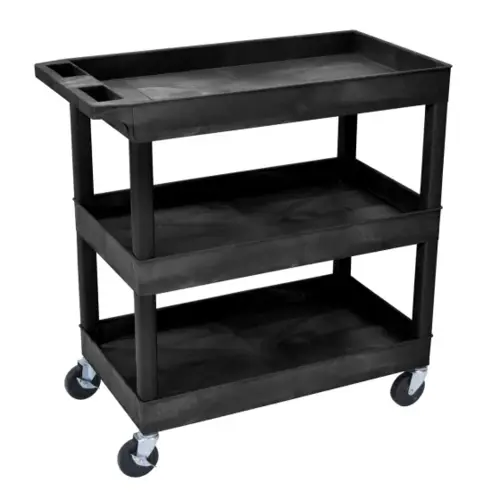 E-Series 3-Shelf Utility Cart E-Series 3-Shelf Utility Cart