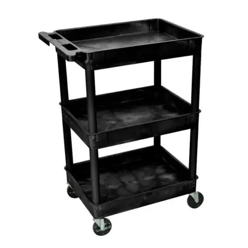 3 Shelf Tub Cart 18 x 24 3 Shelf Tub Cart 18 x 24