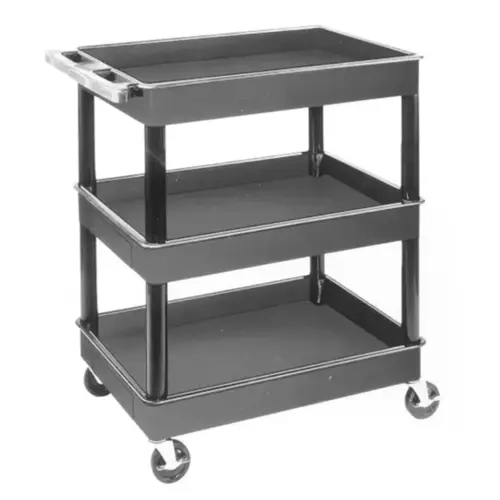 3-Shelf Plastic Service Cart 3-Shelf Plastic Service Cart