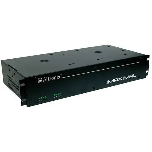 Rack Mount Access Power Controller, 115VAC 60Hz at 1.9A Input, 8 PTC Protected Outputs 12/24VDC at 6A Rack Mount Access Power Controller, 115VAC 60Hz at 1.9A Input, 8 PTC Protected Outputs 12/24VDC at 6A