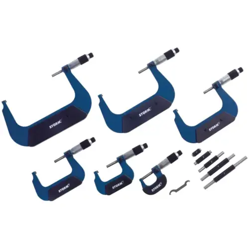 IMPORT OUTSIDE MICROMETER 6PC SET IMPORT OUTSIDE MICROMETER 6PC SET