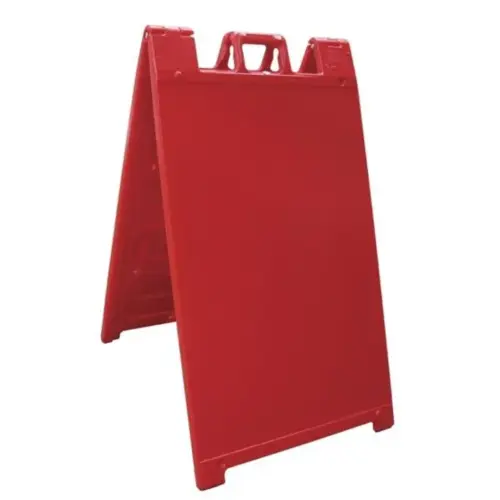 A-Frame Advertisement Marketing Sign Red A-Frame Advertisement Marketing Sign Red