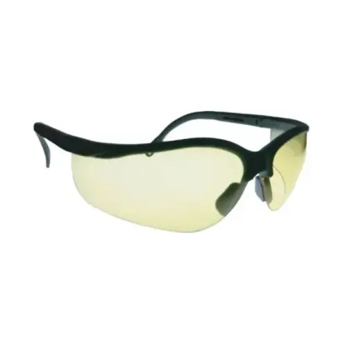 Safety Glasses with Black Frame and Clear Lens Safety Glasses with Black Frame and Clear Lens
