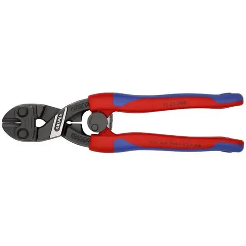CoBolt High Leverage Compact Bolt Cutters-Notched Blade, 8", Slim Comfort Grip CoBolt High Leverage Compact Bolt Cutters-Notched Blade, 8", Slim Comfort Grip