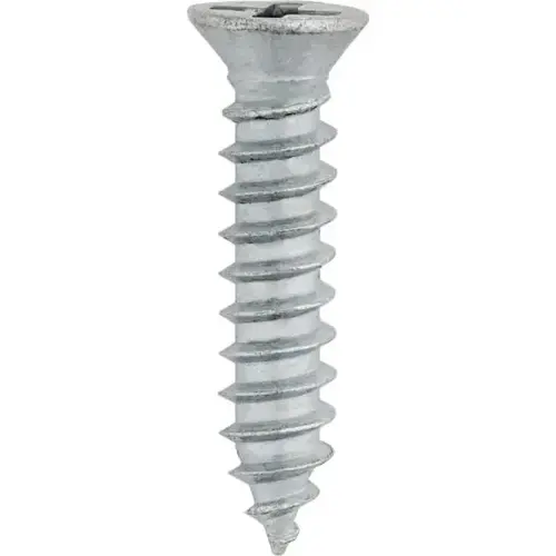 PHILLIPS FLAT TAP SCREW #6 HEAD 8 X 3/4 ZINC PHILLIPS FLAT TAP SCREW #6 HEAD 8 X 3/4 ZINC