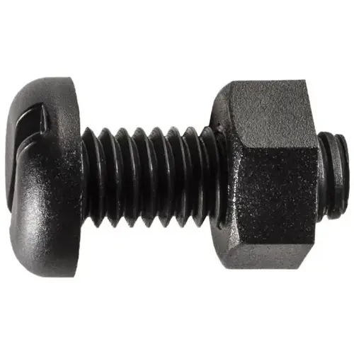 BLK NYLON L.P. SCREW & NUT BLK NYLON L.P. SCREW & NUT
