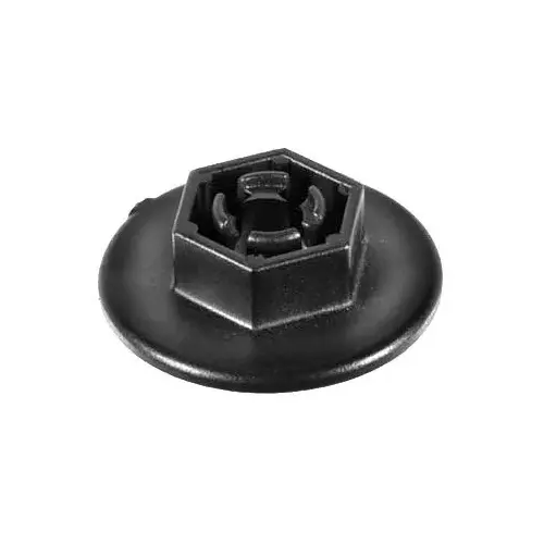 GM RETAINER NUT BLACK NYLON GM RETAINER NUT BLACK NYLON