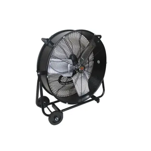 24" Direct Drive Industrial Tilting Drum Fan 24" Direct Drive Industrial Tilting Drum Fan
