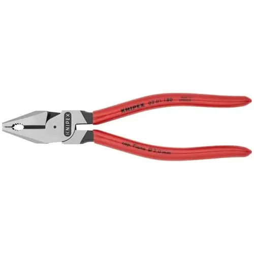 High Leverage Combination Pliers, 7.25", Plastic High Leverage Combination Pliers, 7.25", Plastic