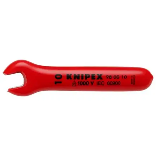 Open End Wrench-1000V Insulated 10 mm, 4.25" Open End Wrench-1000V Insulated 10 mm, 4.25"