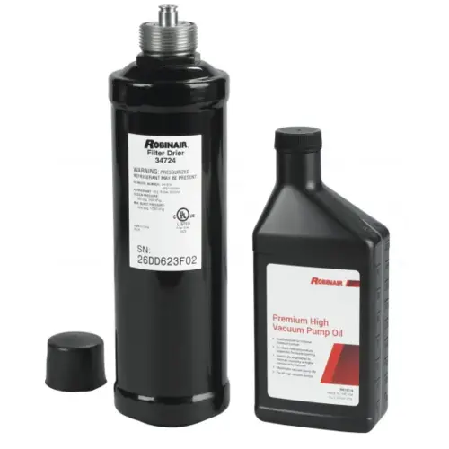 Maintenance Kit (1 Spin on Filter-Drier and 16oz Vacuum Pump Oil) Maintenance Kit (1 Spin on Filter-Drier and 16oz Vacuum Pump Oil)