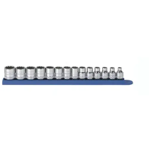 14 Piece 3/8 Inch Drive 12 Point Standard Metric Socket Set 14 Piece 3/8 Inch Drive 12 Point Standard Metric Socket Set