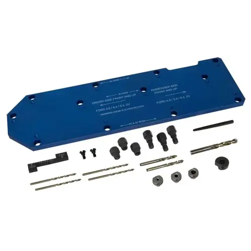 Manifold Template Ford 4.6L/5.4L Manifold Template Ford 4.6L/5.4L