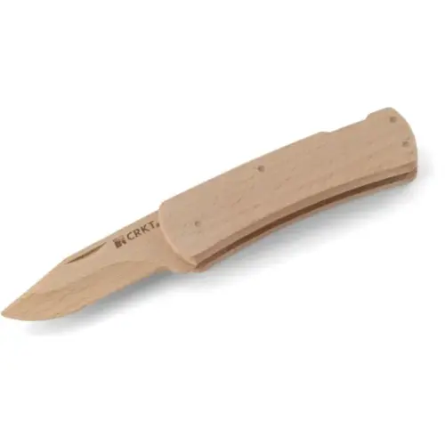 Nathan's Knife Kit Beech Wood Raw Plain Blade Folding Knife with Lockback Beech Nathan's Knife Kit Beech Wood Raw Plain Blade Folding Knife with Lockback Beech