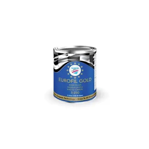5-250-3 Body Filler, 3 L, Yellow, Paste 5-250-3 Body Filler, 3 L, Yellow, Paste