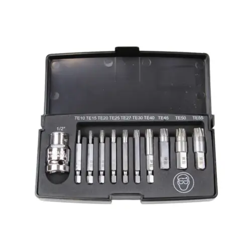 Extractor Set Damaged Torx Screw 11 Piece Extractor Set Damaged Torx Screw 11 Piece