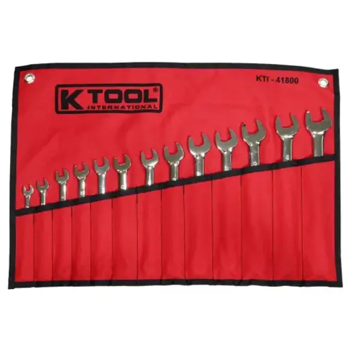 Wrench Set 13 Piece Combination Hi Polish Metric Wrench Set 13 Piece Combination Hi Polish Metric