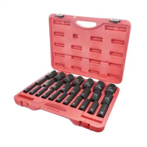 Socket Set Metric Impact 1/2 in. Deep 26 Piece Socket Set Metric Impact 1/2 in. Deep 26 Piece