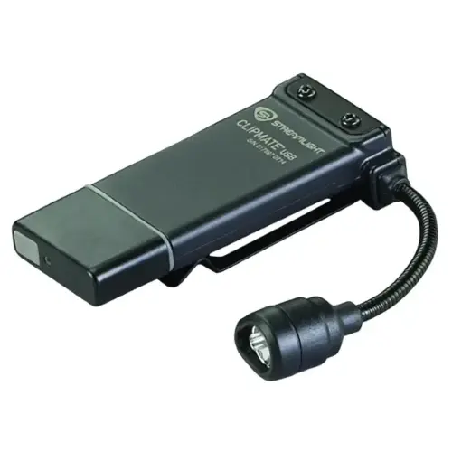 ClipMate USB Rechargeable Clip-on Light - Black ClipMate USB Rechargeable Clip-on Light - Black