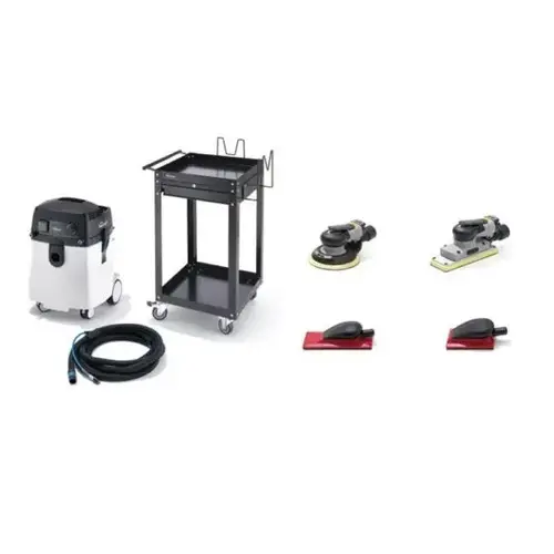 Pneumatic Vacuum Sanding Kit for Paint Prep Pneumatic Vacuum Sanding Kit for Paint Prep