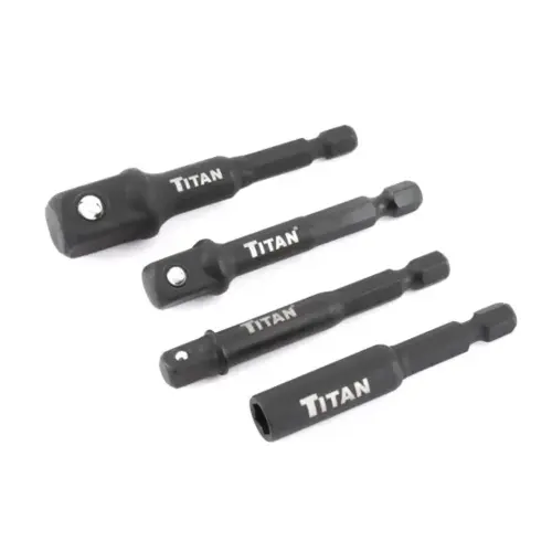 4 pc. Impact Socket Adapter & Magnetic Bit Holder 4 pc. Impact Socket Adapter & Magnetic Bit Holder