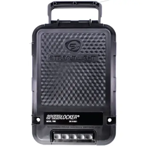 SpeedLocker Portable, Lockable Storage Container - Black SpeedLocker Portable, Lockable Storage Container - Black