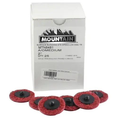 DISC SURFACE PREP 2IN MEDIUM 25BOX DISC SURFACE PREP 2IN MEDIUM 25BOX