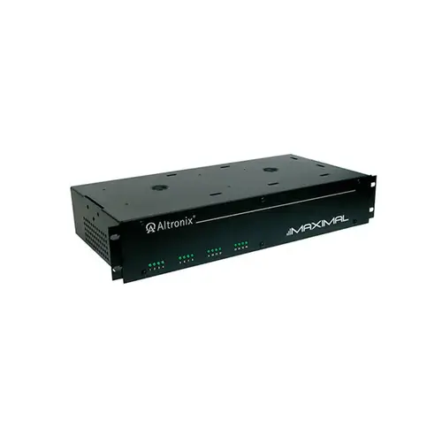 Rack Mount Access Power Controller, 115VAC 60Hz at 3.8A Input, 16 PTC Protected Outputs 12/24VDC at 6A Rack Mount Access Power Controller, 115VAC 60Hz at 3.8A Input, 16 PTC Protected Outputs 12/24VDC at 6A