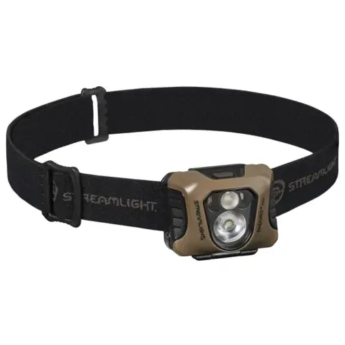 Enduro Pro Spot/Flood LED Headlamp with White and Green LEDs, Coyote Enduro Pro Spot/Flood LED Headlamp with White and Green LEDs, Coyote