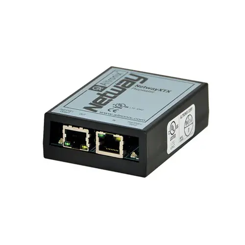 PoE/PoE+ Repeater Module, Extends Range an Additional 100m, Port Status LED