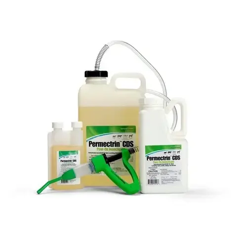 Permectrin CDS Pour-On Insecticide - 2.5 gallons Permectrin CDS Pour-On Insecticide - 2.5 gallons