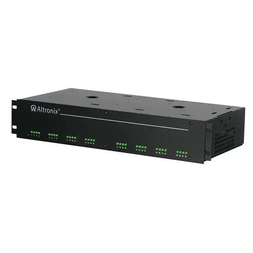 CCTV AC Rack Mount Power Supply, 115VAC 50/60Hz at 6A Input, 32 PTC Protected Class 2 Outputs 24VAC at 25A or 28VAC at 20A CCTV AC Rack Mount Power Supply, 115VAC 50/60Hz at 6A Input, 32 PTC Protected Class 2 Outputs 24VAC at 25A or 28VAC at 20A