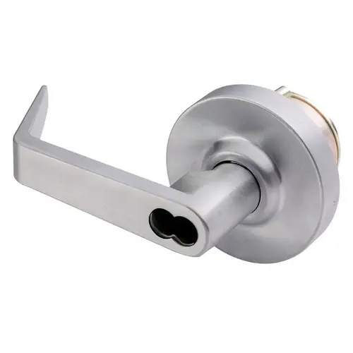 Exit Device Lever Trim, Satin Chrome