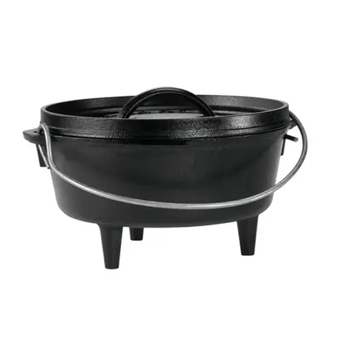 2 Qt Cast Iron Camp Dutch Oven - 8 inches 2 Qt Cast Iron Camp Dutch Oven - 8 inches