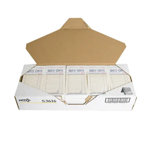 GUEST CHECK 1 PART CARBONLESS SALMON GUEST CHECK 1 PART CARBONLESS SALMON