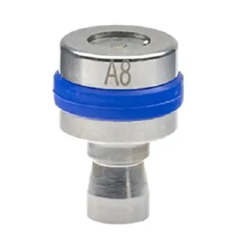 UNI-6873 SPR die 5.3mm setting, A8 male, for UNI-6800 self piercing rivet tool. UNI-6873 SPR die 5.3mm setting, A8 male, for UNI-6800 self piercing rivet tool.