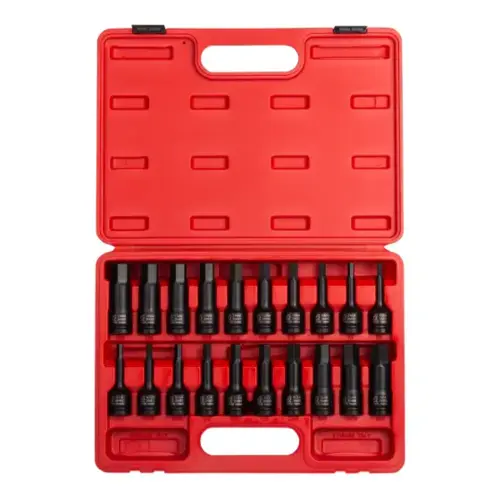 20PC 1/2" DR IMPACT HEX DRIVER MASTER SET 20PC 1/2" DR IMPACT HEX DRIVER MASTER SET