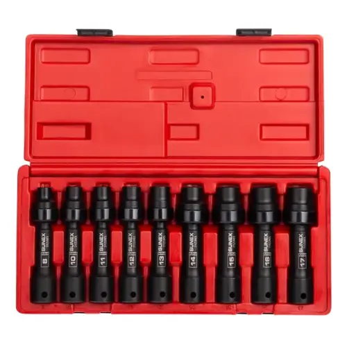 9-Piece 1/2 in. Drive 12-Point Metric 9-Piece 1/2 in. Drive 12-Point Metric