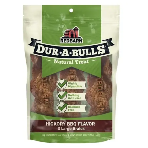 Dur-A-Bulls Large Braid - 10 ct Dur-A-Bulls Large Braid - 10 ct