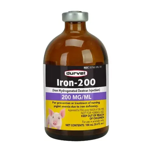 Iron-200 Injectable - 100 mL Bottle Iron-200 Injectable - 100 mL Bottle