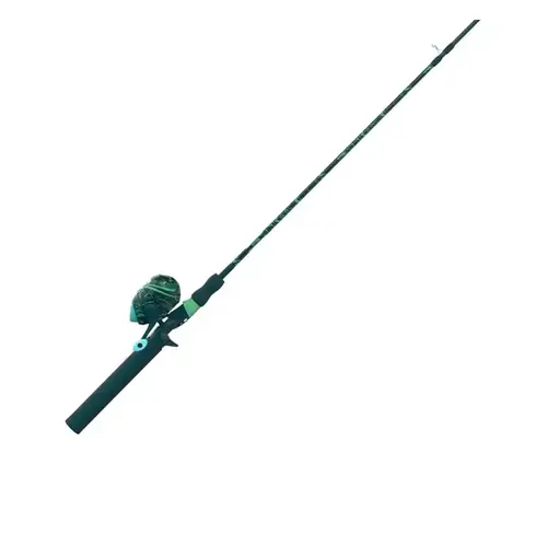 Zebco Splash 6 ft-0" Medium Spincast Combo - Grunge Green Zebco Splash 6 ft-0" Medium Spincast Combo - Grunge Green