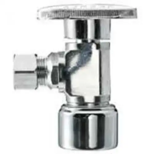 Quarter Turn Angle Push Fit Stop Valve - 5/8 x 1/2 Quarter Turn Angle Push Fit Stop Valve - 5/8 x 1/2