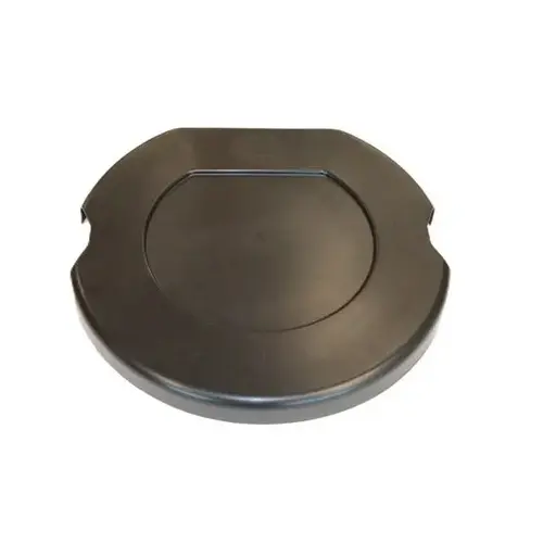 Plastic Lid for 20 Qt Flat Back Bucket - Black Plastic Lid for 20 Qt Flat Back Bucket - Black