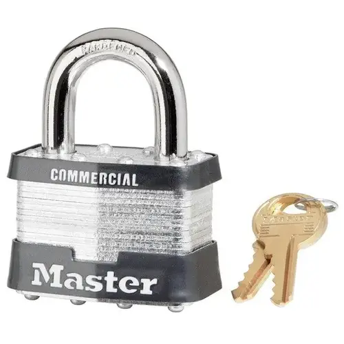 Master Padlocks A1463 - 2" Wide Laminated Steel Pin Tumbler Padlock Master Padlocks A1463 - 2" Wide Laminated Steel Pin Tumbler Padlock