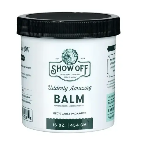 Show Off Udderly Amazing Balm - 16 oz Show Off Udderly Amazing Balm - 16 oz