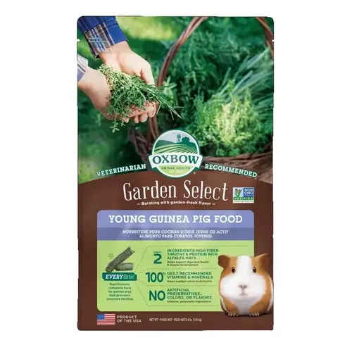 Oxbow Garden Select Young Guinea Pig Food - 4 lbs Oxbow Garden Select Young Guinea Pig Food - 4 lbs