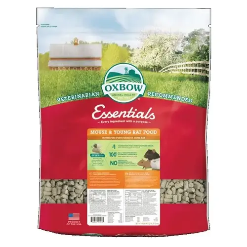 Oxbow Essentials Mouse & Young Rat Food - 25 lbs Oxbow Essentials Mouse & Young Rat Food - 25 lbs